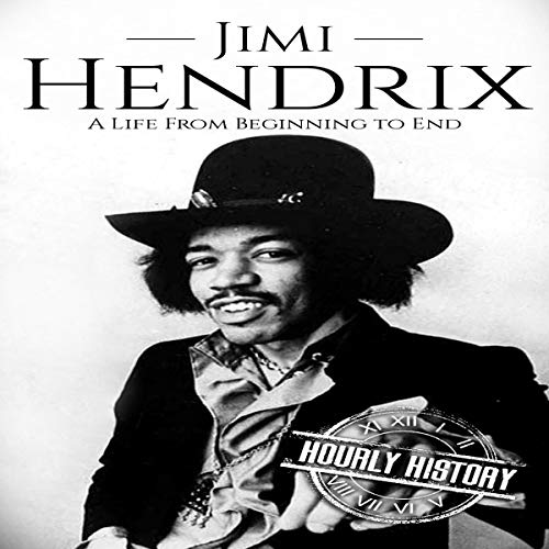 Diseño de la portada del título Jimi Hendrix: A Life from Beginning to End