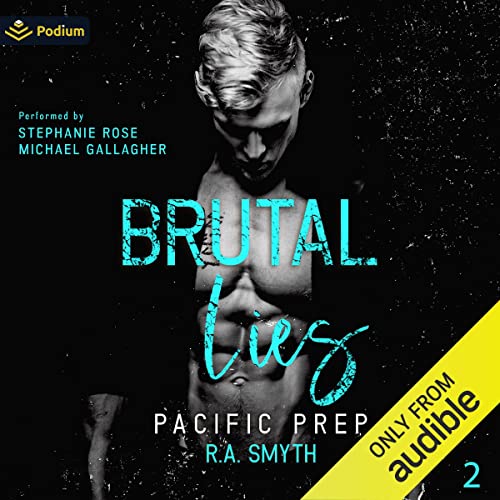 Brutal Lies Audiolibro Por R.A. Smyth arte de portada