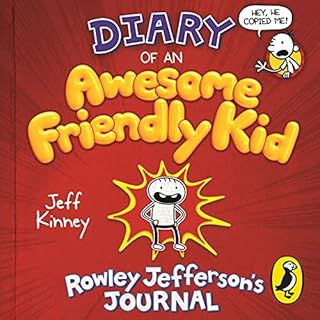 Diary of an Awesome Friendly Kid Audiolibro Por Jeff Kinney arte de portada