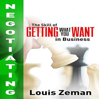 Negotiating Audiobook By Louis Zeman cover art