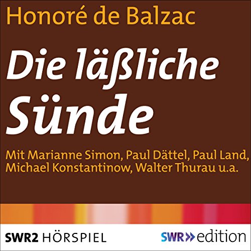 Die läßliche Sünde cover art