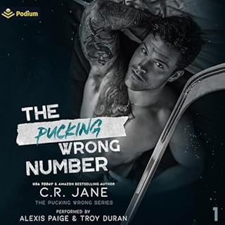 The Pucking Wrong Number Audiolibro Por C.R. Jane arte de portada