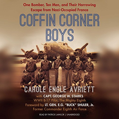 Coffin Corner Boys Audiolibro Por Carole Engle Avriett, Captain George W. Starks arte de portada