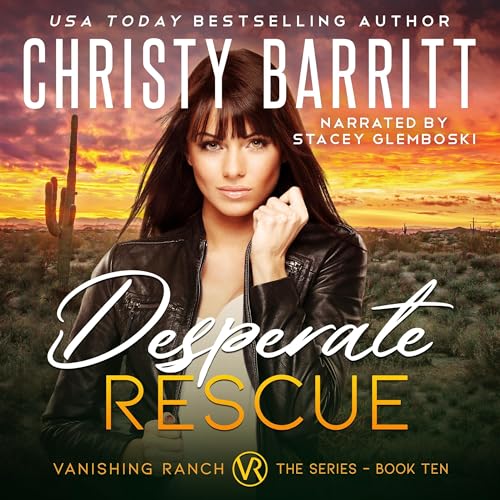 Desperate Rescue Audiolibro Por Christy Barritt arte de portada