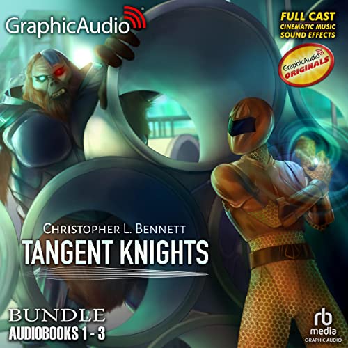 Page de couverture de Tangent Knights Trilogy Bundle (Dramatized Adaptation)