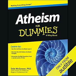 Atheism for Dummies Audiolibro Por Dale McGowan PhD arte de portada