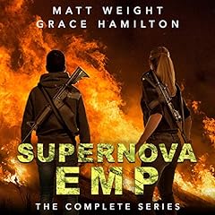 Supernova EMP Audiolibro Por Grace Hamilton arte de portada