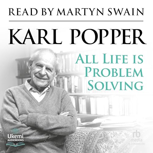 All Life Is Problem Solving Audiolibro Por Karl Popper arte de portada