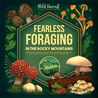 Fearless Foraging in the Rocky Mountains Audiolibro Por Wild Harvest Publications arte de portada