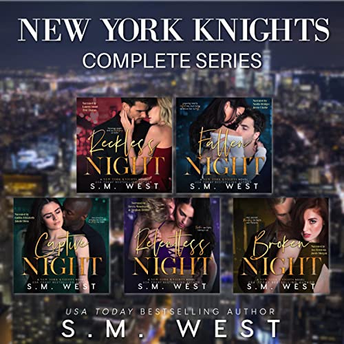 New York Knights Audiolibro Por S. M. West arte de portada