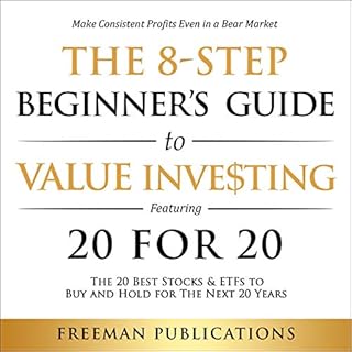 The 8-Step Beginner’s Guide to Value Investing Audiolibro Por Freeman Publications arte de portada