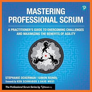 Mastering Professional Scrum Audiolibro Por Stephanie Ockerman, Simon Reindl arte de portada