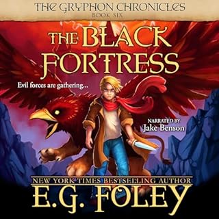 The Black Fortress Audiolibro Por E.G. Foley arte de portada