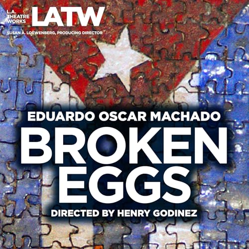 Broken Eggs Audiolibro Por Eduardo Machado arte de portada