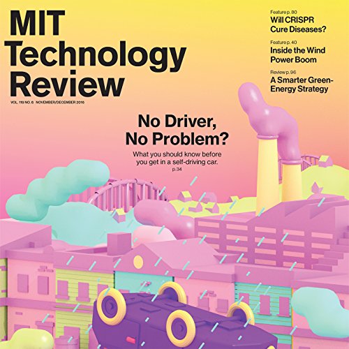 MIT Technology Review, November 2016 cover art