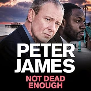 Not Dead Enough Audiolibro Por Peter James arte de portada