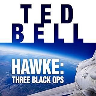 Hawke: Three Black Ops Audiolibro Por Ted Bell arte de portada