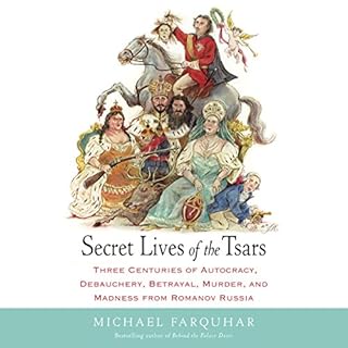 Secret Lives of the Tsars Audiolibro Por Michael Farquhar arte de portada