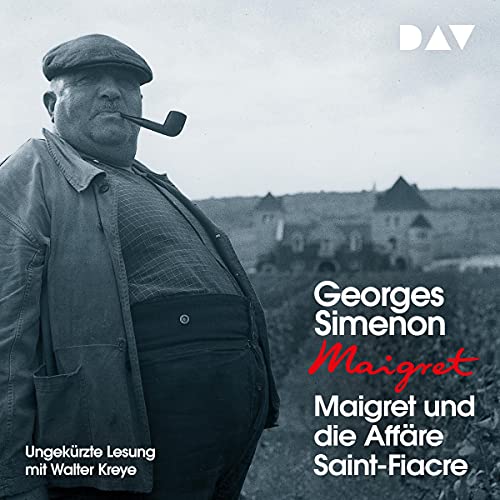 Page de couverture de Maigret und die Affäre Saint-Fiacre