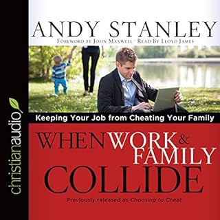 When Work and Family Collide Audiolibro Por Andy Stanley arte de portada