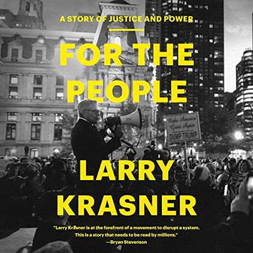 For the People Audiolibro Por Larry Krasner arte de portada