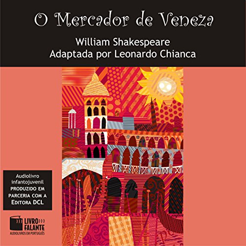 O Mercador de Veneza Audiolivro Por William Shakespeare capa