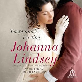 Temptation's Darling Audiolibro Por Johanna Lindsey arte de portada