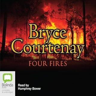 Four Fires Audiolibro Por Bryce Courtenay arte de portada