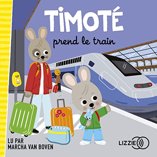 Timoté prend le train Audiobook By Emmanuelle Massonaud, Mélanie Combes - illustratrice cover art