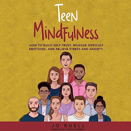 Teen Mindfulness Audiolivro Por Jo Ruell capa