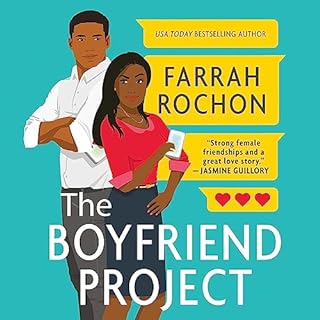 The Boyfriend Project Audiolibro Por Farrah Rochon arte de portada