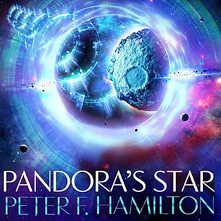 Pandora's Star Audiolibro Por Peter F. Hamilton arte de portada