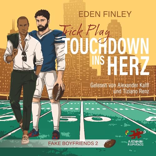 Trick Play - Touchdown ins Herz Audiolivro Por Eden Finley capa