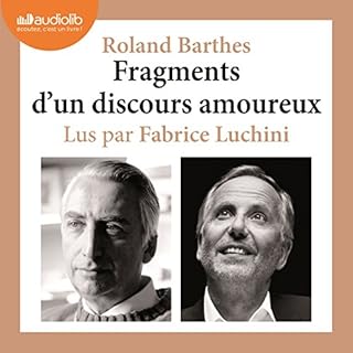 Fragments d'un discours amoureux Audiolibro Por Roland Barthes arte de portada