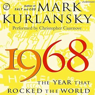 1968 Audiolibro Por Mark Kurlansky arte de portada