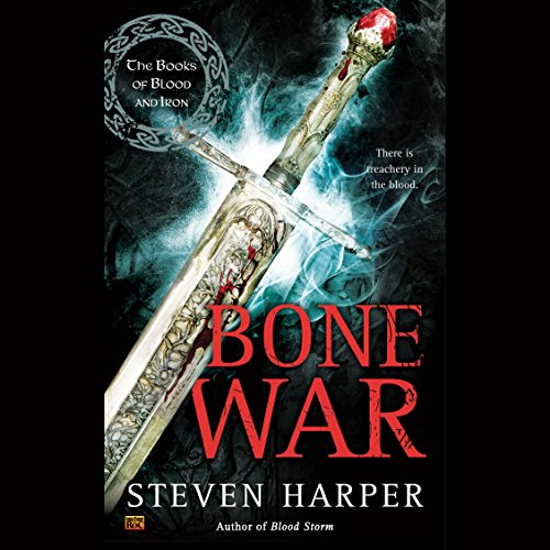 Bone War Audiolibro Por Steven Harper arte de portada