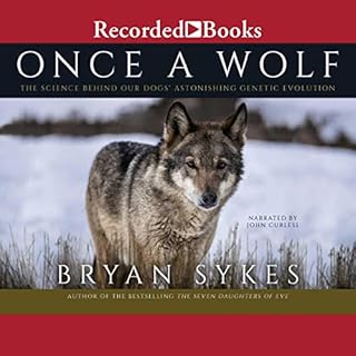 Once a Wolf Audiolibro Por Bryan Sykes arte de portada