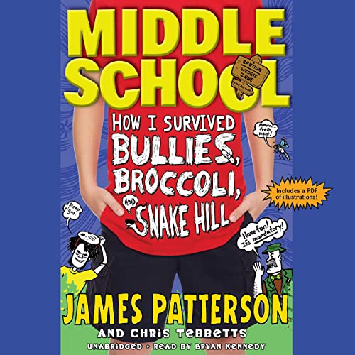 Middle School Audiolibro Por James Patterson, Chris Tebbetts arte de portada