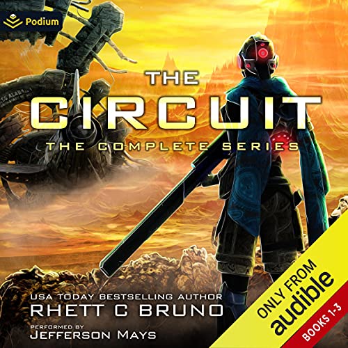 The Circuit Audiolivro Por Rhett C. Bruno capa