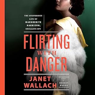 Flirting with Danger Audiolibro Por Janet Wallach arte de portada