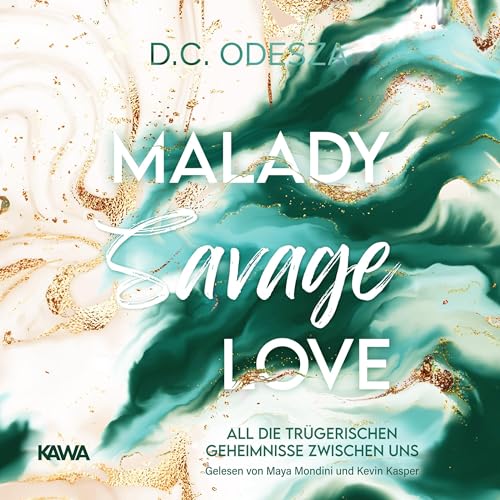 Malady Savage Love Audiolivro Por D.C. Odesza capa