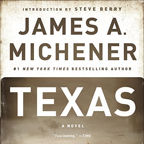 Texas Audiobook By James A. Michener cover art