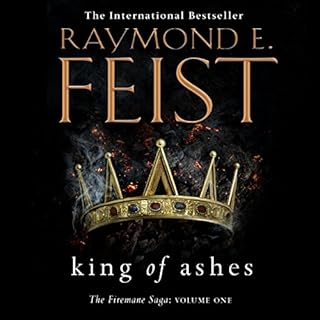 King of Ashes Audiolibro Por Raymond E. Feist arte de portada