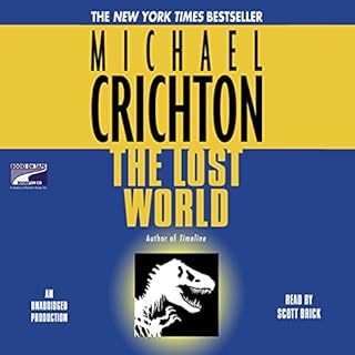 The Lost World Audiolibro Por Michael Crichton arte de portada