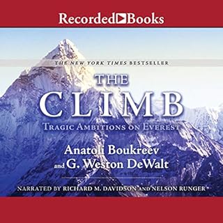 The Climb Audiobook By G. Weston DeWalt, Anatoli Boukreev cover art