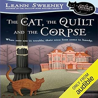 The Cat, the Quilt, and the Corpse Audiolibro Por Leann Sweeney arte de portada