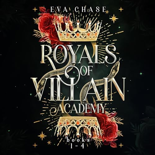 Royals of Villain Academy: Books 1 - 4 Audiolivro Por Eva Chase capa