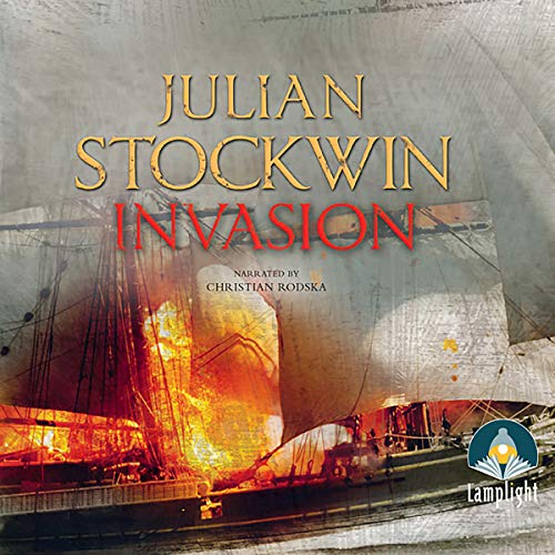 Invasion Audiolibro Por Julian Stockwin arte de portada