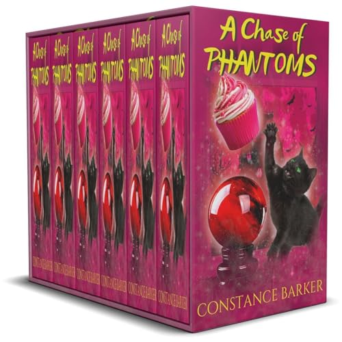 A Chase of Phantoms Complete 6 Book Box Set Audiolibro Por Constance Barker arte de portada