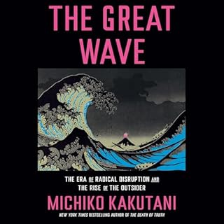 The Great Wave Audiolibro Por Michiko Kakutani arte de portada